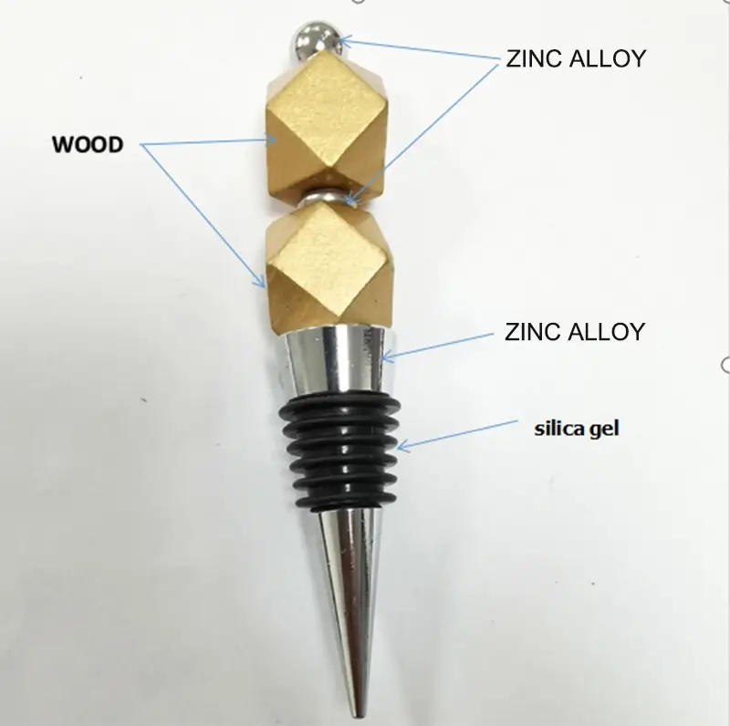 Beadable Wine Stopper diy