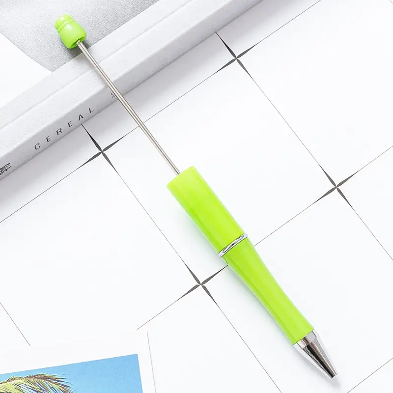 Solids Plastic Blank Beadable Pens Emerald