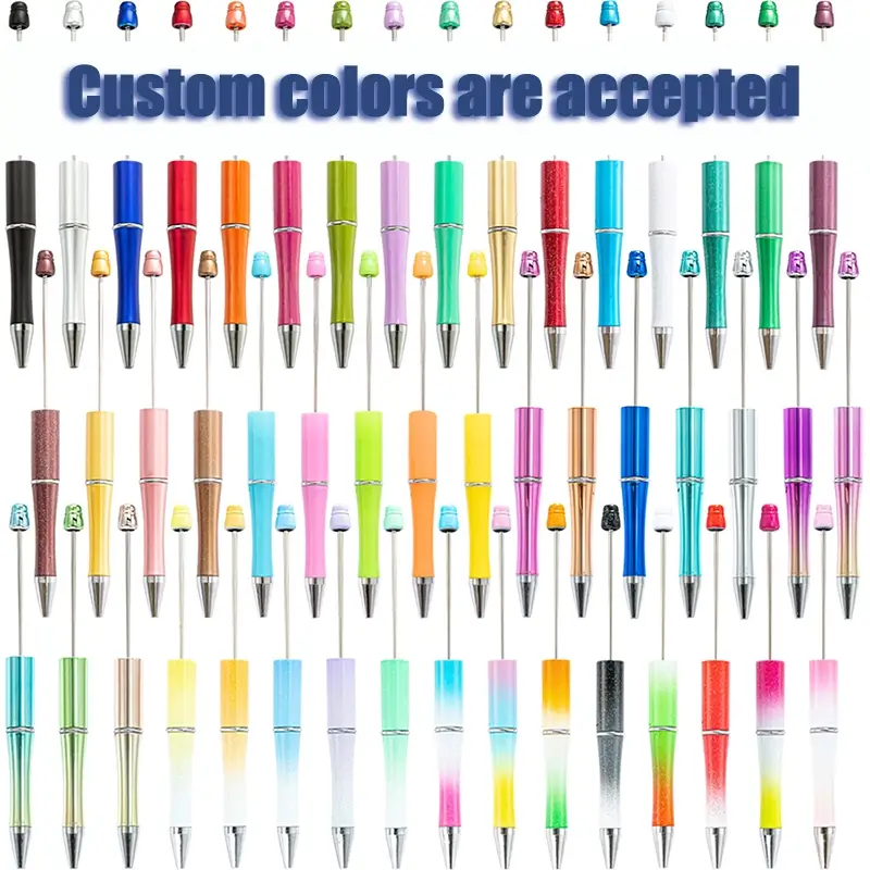 Colored Beadable Pens customize