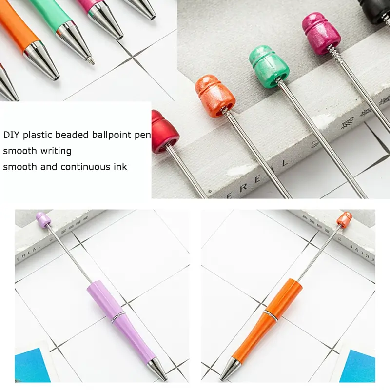 Plastic Beadable Pen Packs