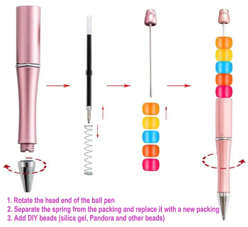 beadable pens bulk How to use