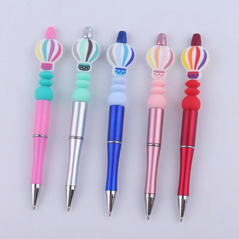 focal beads for pens silicone Hot air balloon